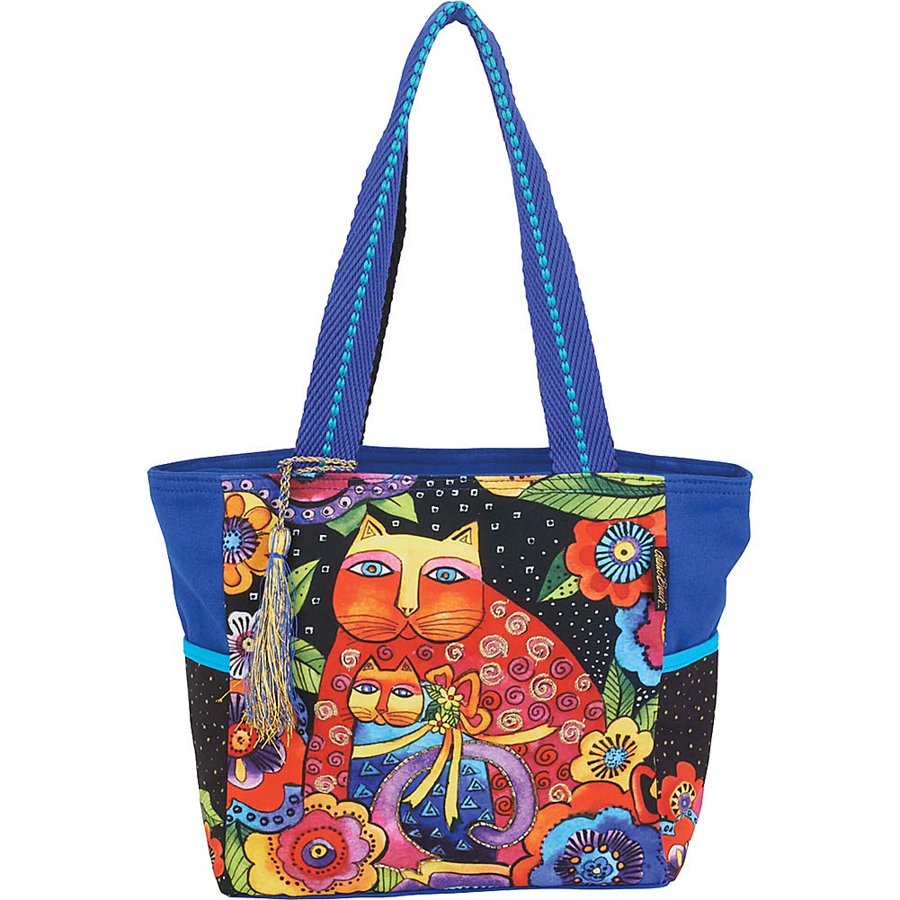 Laurel BurchMother Daughter In Flowers Medium Tote