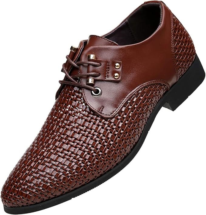 Amazon Co Jp ビジネスシューズ メンズ 夏 レザーシューズ 紳士靴 革靴 メッシュ サンダル 外羽根 ウォーキング カジュアル 軽量 快適 蒸れない 防臭 通気性 通勤 防滑 おしゃれ シューズ バッグ