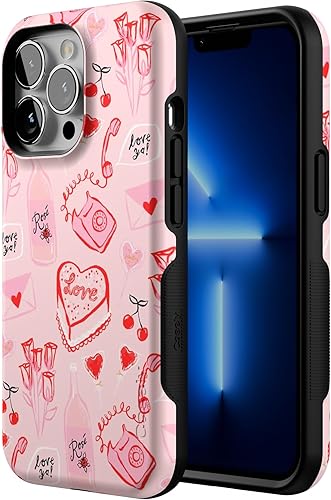 Vista 88 de Casely iPhone 13 Pro Case Compatible with MagSafe Blue Marble Case