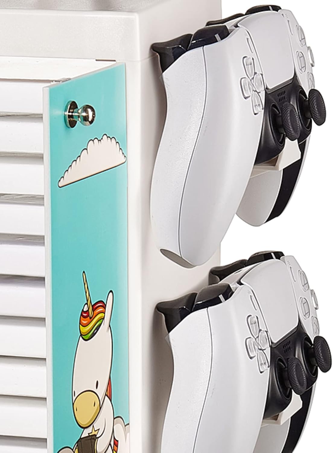 Numskull Eric The Unicorn Gaming Locker, Controller Holder, Headset Stand for PS5, Xbox Series X S, Nintendo Switch - Official Numskull Merchandise 6 71Ap0XVspEL. AC SL1500
