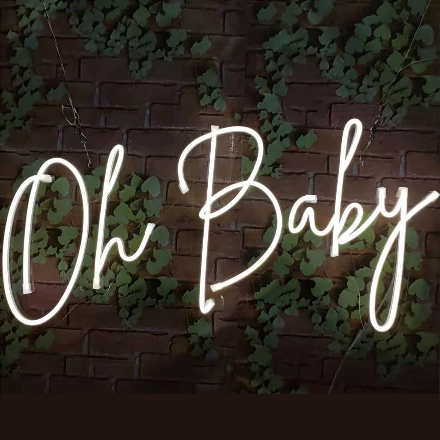 NewNeonSign Custom LED Neon Light Signs for Home Decor Wedding Bedroom Party Birthday Personalized Text Sign Customizable Size Color Fonts Name Indoor Use(1 Line Text, 48 inches Length), CUSTOM-1