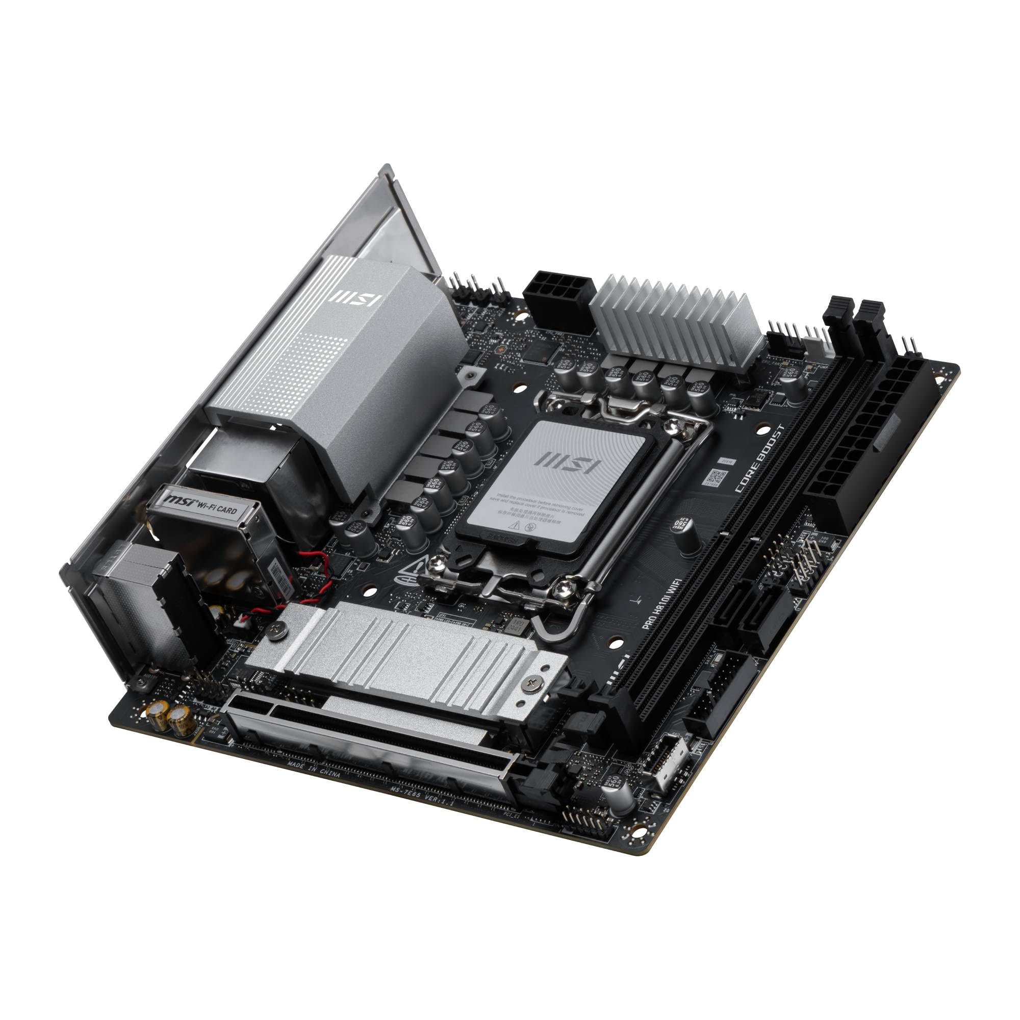 Amazon | MSI PRO H810I WIFI Mini-ITXマザーボード MB6916 | MSI