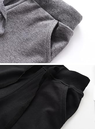 Toddler Boy Girl Cartoon Pattern Sweatpants Cotton Drawstring Elastic Waist Sport Jogger Pants with Pocket Age 2T-7T