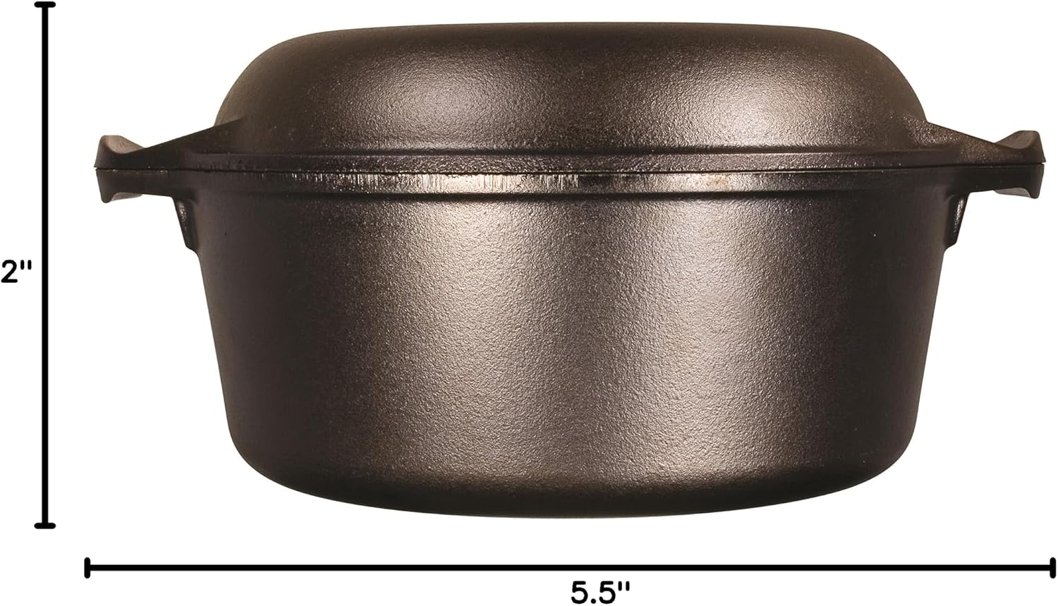 Lodge Cast Iron Serving Pot and Silicone Assist Handle Holder Bundle