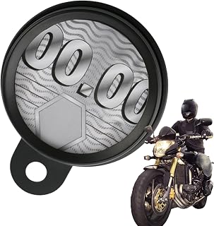Motorcycle Tax Disc, Cycling Card Hanger, Stainless Steel Rustproof Document Holder, Multifunctional Aluminum Tube, for Scooter, Motorcycle, Mountain Bike, Road Cycling Use, 11.2x8.7cm