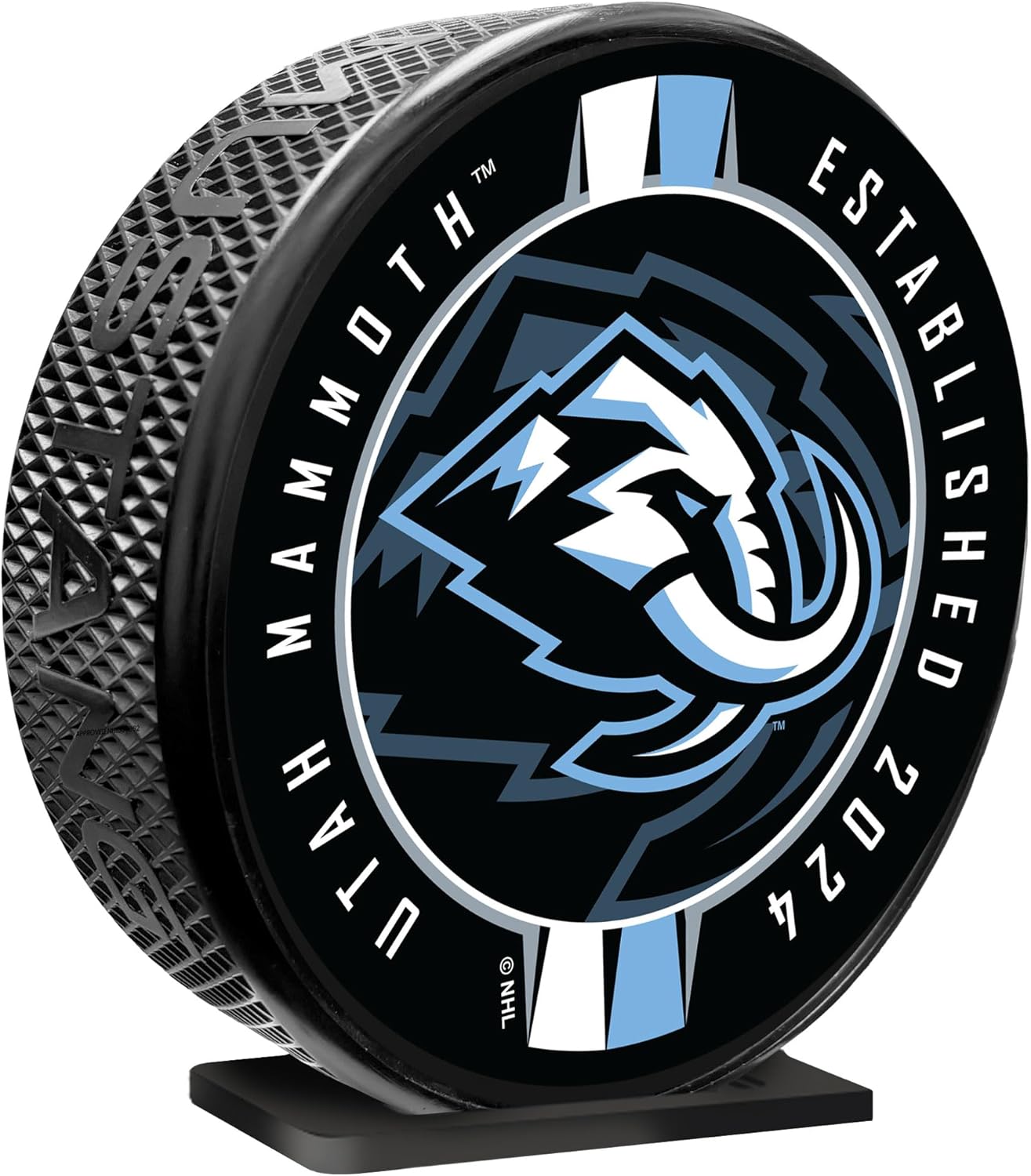 Sports Decor Utah Mammoth | 8" MEGA Puck | Ribbon