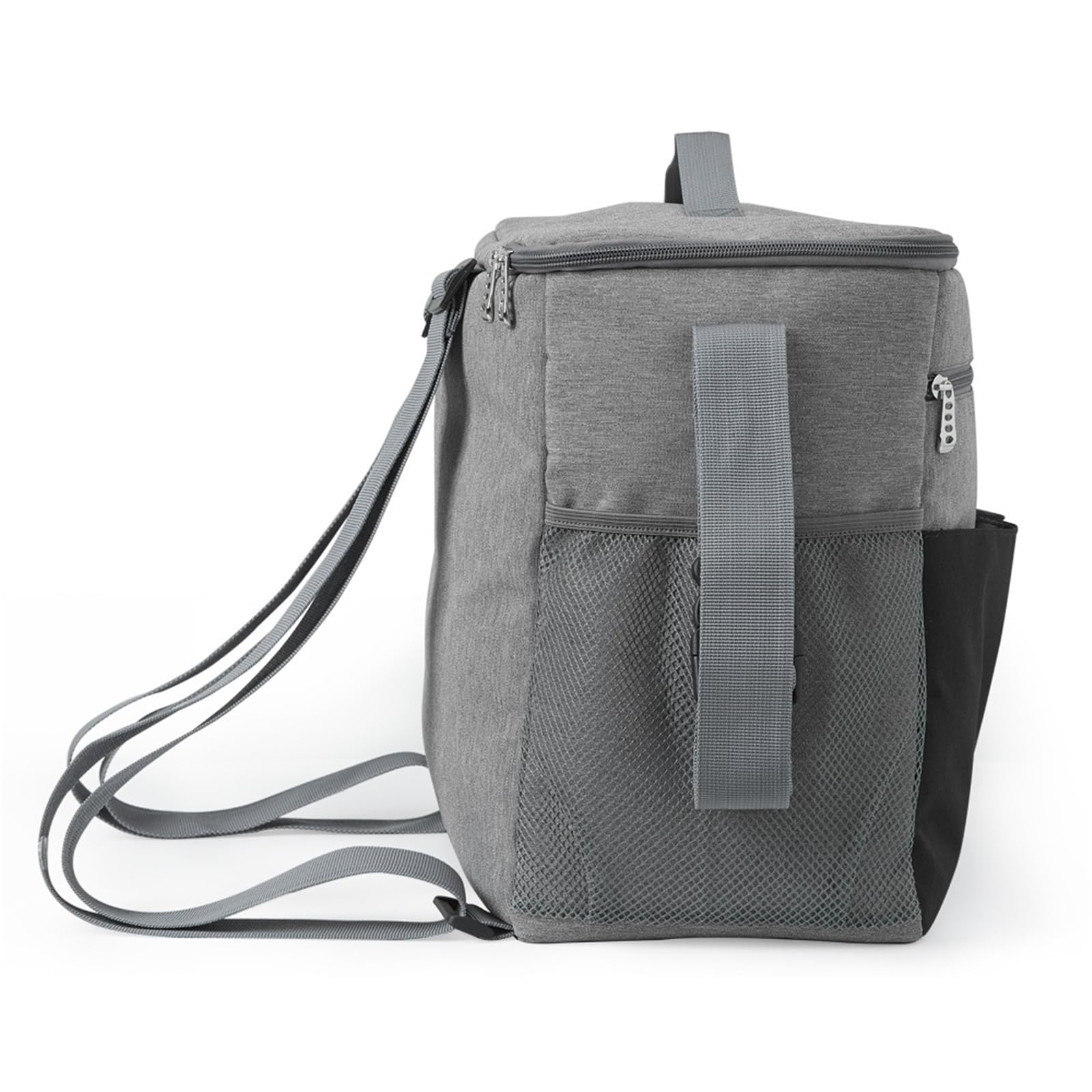 Wickeltasche Kinderwagen Mama Wickeltaschen Mutter große Kapazität Reisewindelrucksäcke mit Anti-Verlust-Reißverschluss solide Kinder Mutterschaft Stilltaschen Kinder Kinderwagen Taschen Organizer(Gra