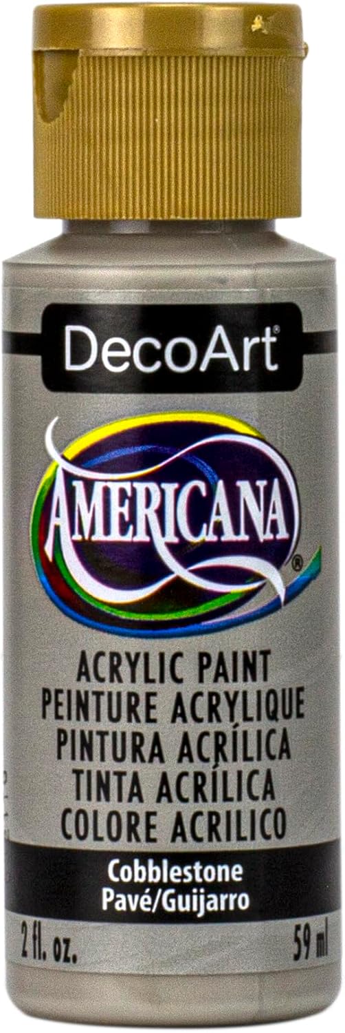 Deco Art Americana Paint 2 OZ, usone size, Cobblestone Stone