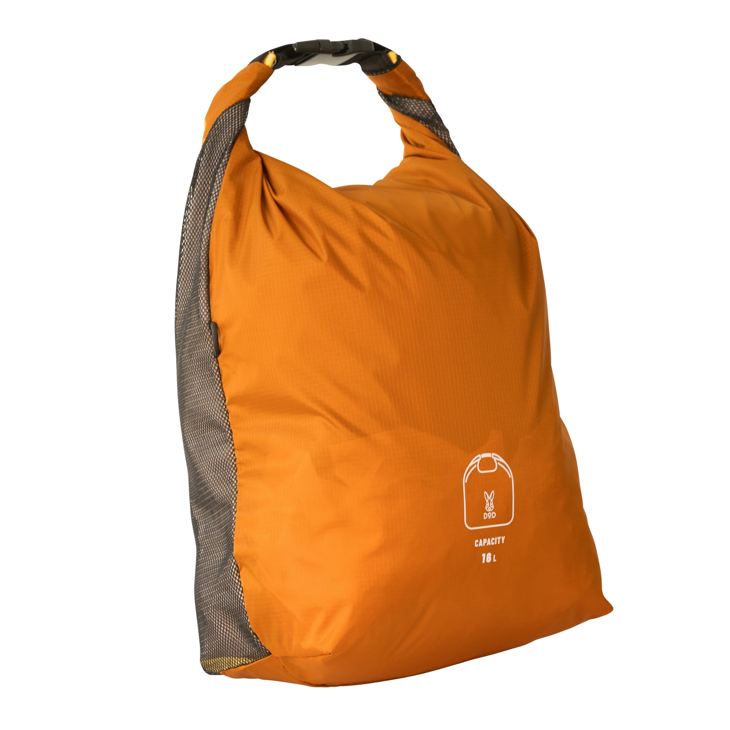 DOD(ディーオーディー)ミッツ・ワケブクーロ 3気室 軽量 撥水 スタッフバッグ 登山 キャンプ 旅行 仕分け ロールトップ