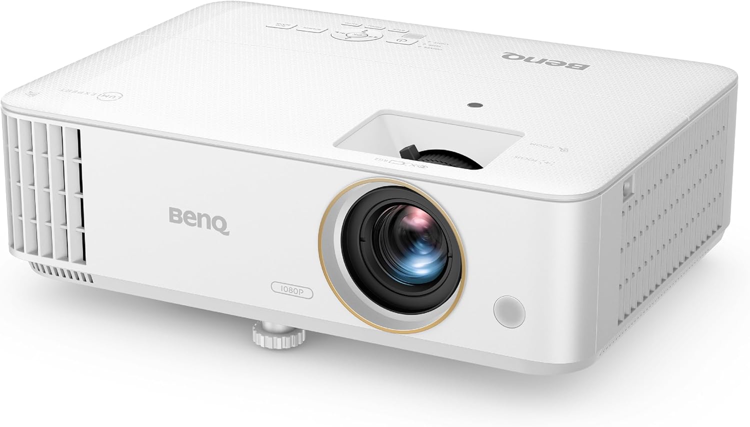 മുന്നിലും മുകളിലും view of the BenQ TH685i projector
