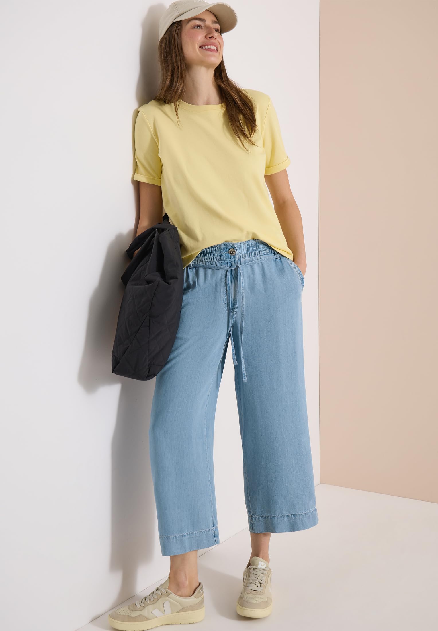 Cecil 3818643 - Pantalon à Jambes Larges - Pantalon - Femme