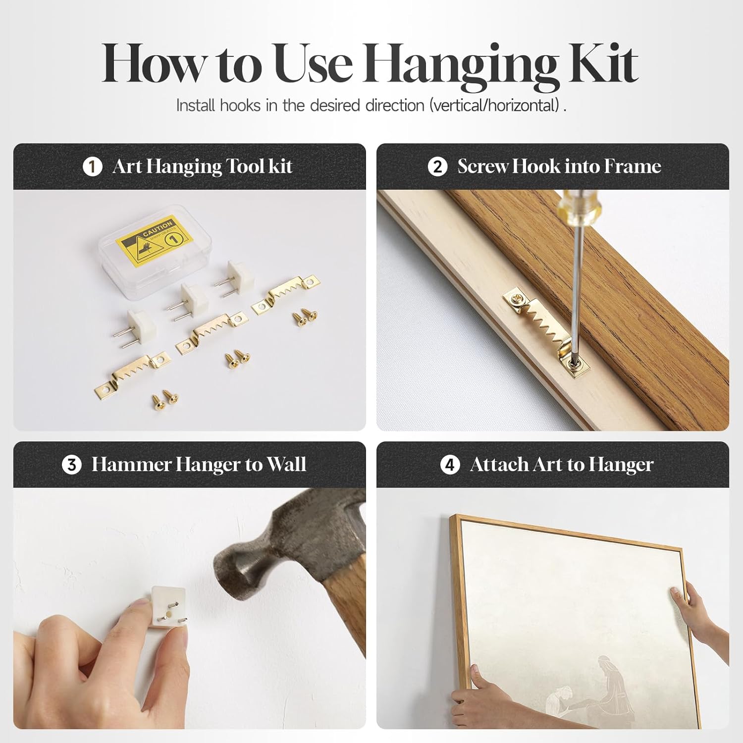 Framed Rustic Country Landscape Wall Art for Room Wall Decor, Vintage Neutral Field Meadow Artwork for Walls, Farmhouse Nature Canvas Painting Picture for Living Room Bedroom Bathroom Kitchen 12x16 In