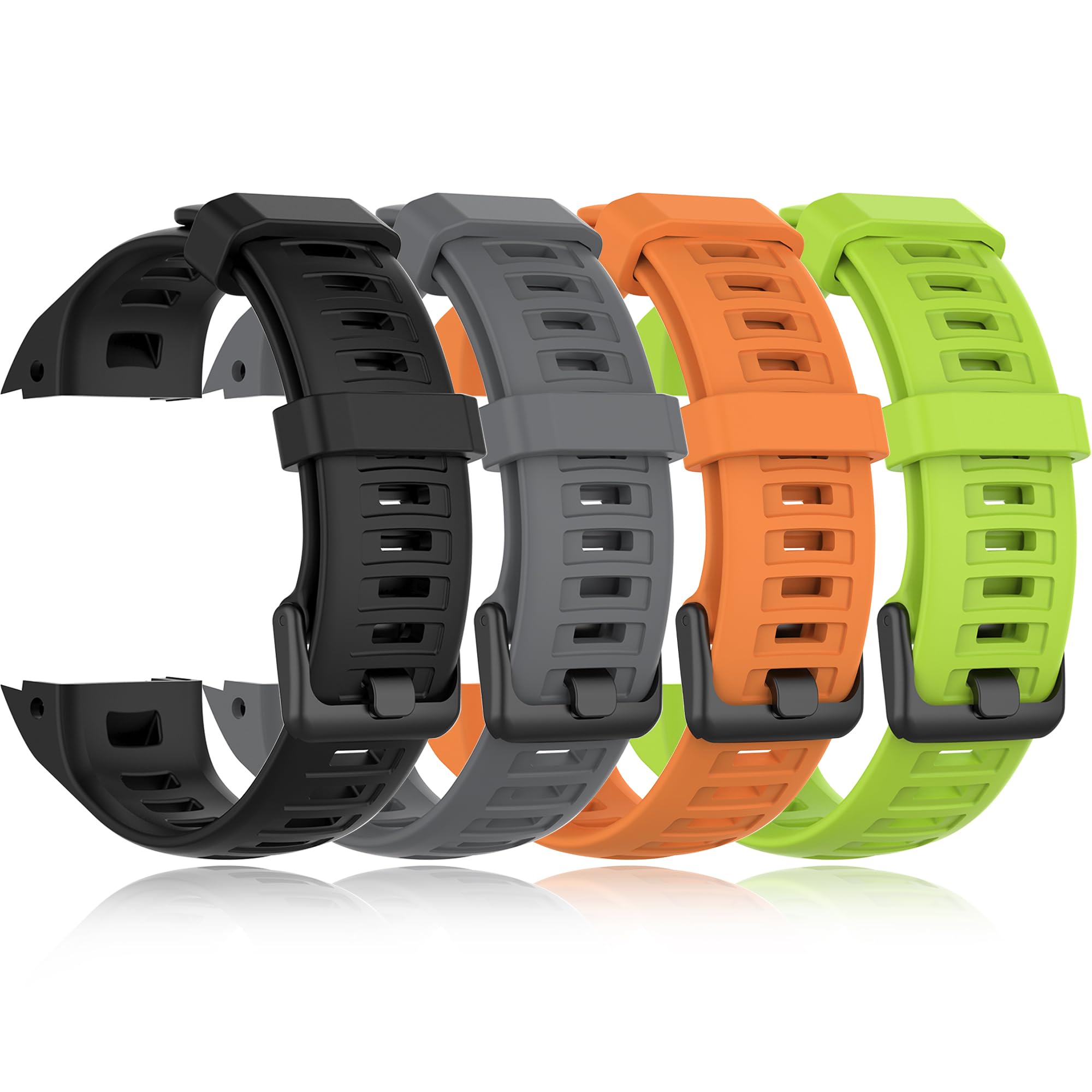 VINIUSIKI for Garmin Instinct 2 Watch Bands, Soft Silicone Instinct Straps Compatible Garmin Instinct Esports/Solar/Tide/Tactical GPS Wristband Replacement