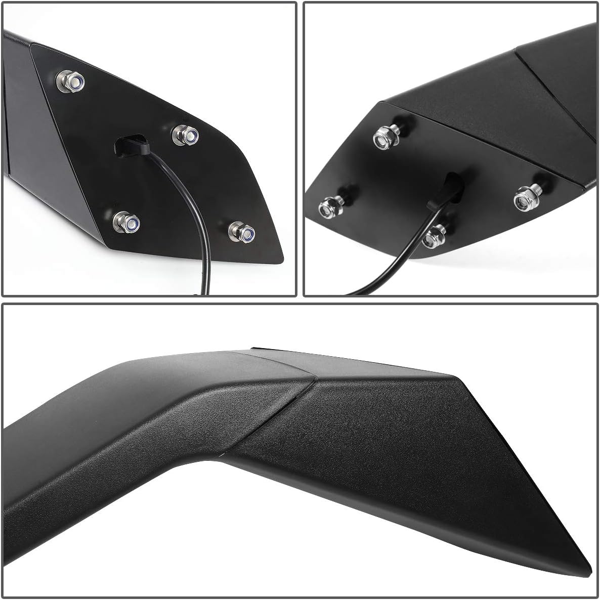 Pareja De Luces Secuenciales Para Espejos De BMW F15 F16 F25 F26 - Lentes Ahumadas, LED, Fácil Instalación