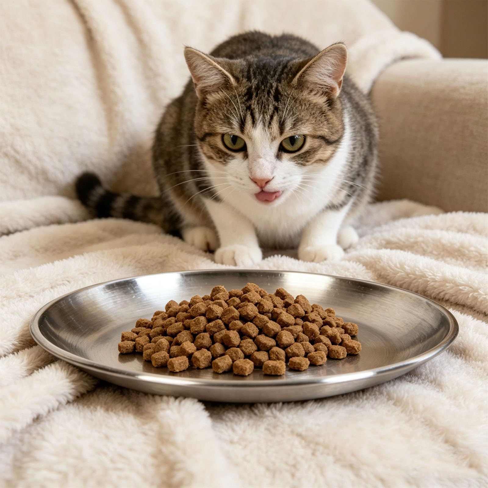 12 Ciotole Per Cibo Per Animali Domestici In Acciaio Inossidabile Per Mangiare Comodo Ciotole Piatte Per Gatti Uso Interno Esterno Ciotola Per Cibo Per Gatti Rotonda Piatta In Acciaio