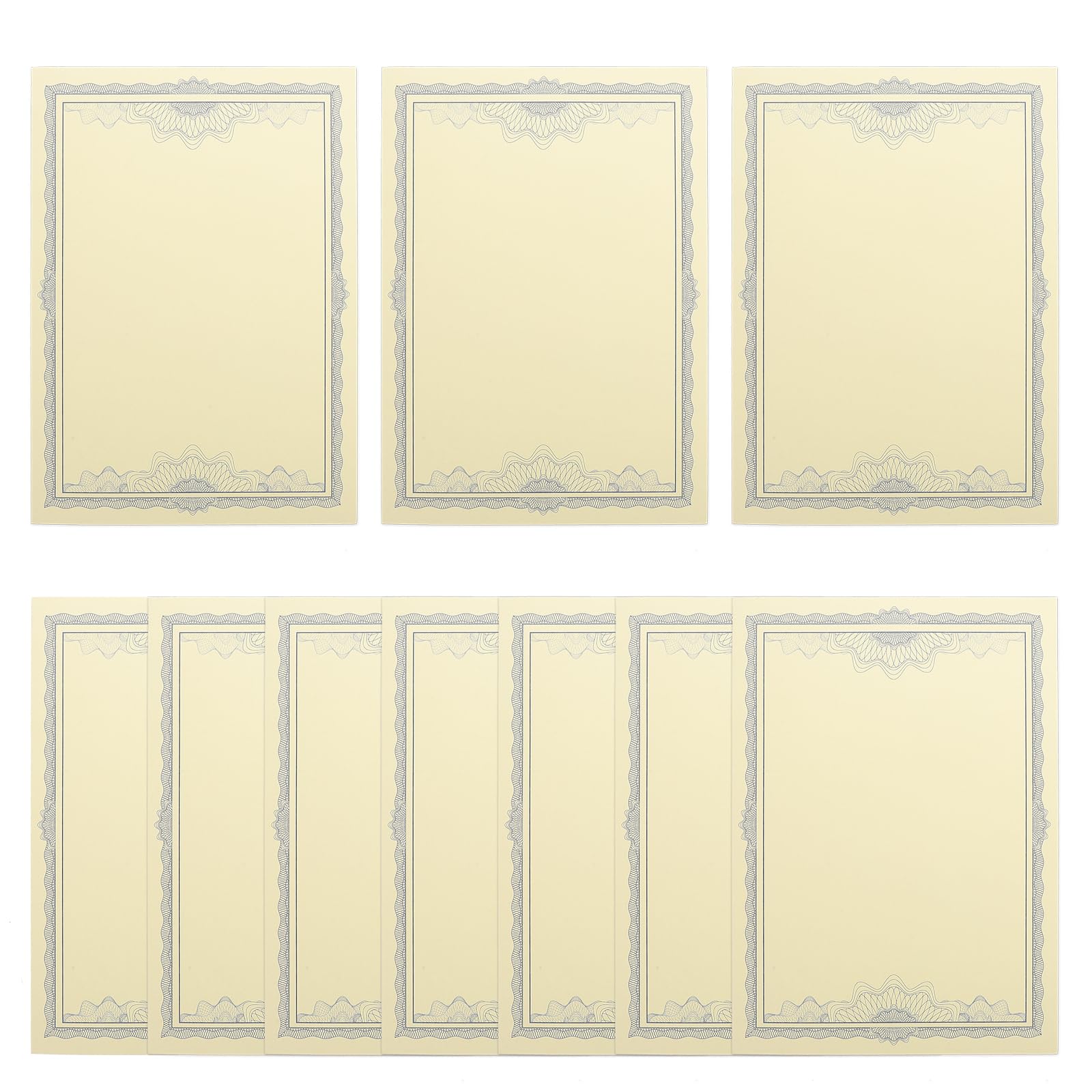 Amazon.co.jp: STOBOK 10枚 賞状用紙 無地 a4 賞状用紙 A4 賞状