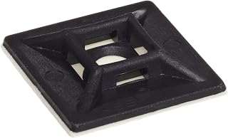 Morris Products 20357 Self-Adhesive Tie Mounts, UV Black, 0.190
