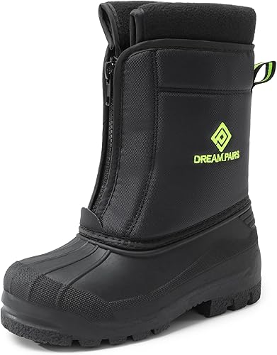 DREAM PAIRS Boys Girls Waterproof Winter Snow Boots
