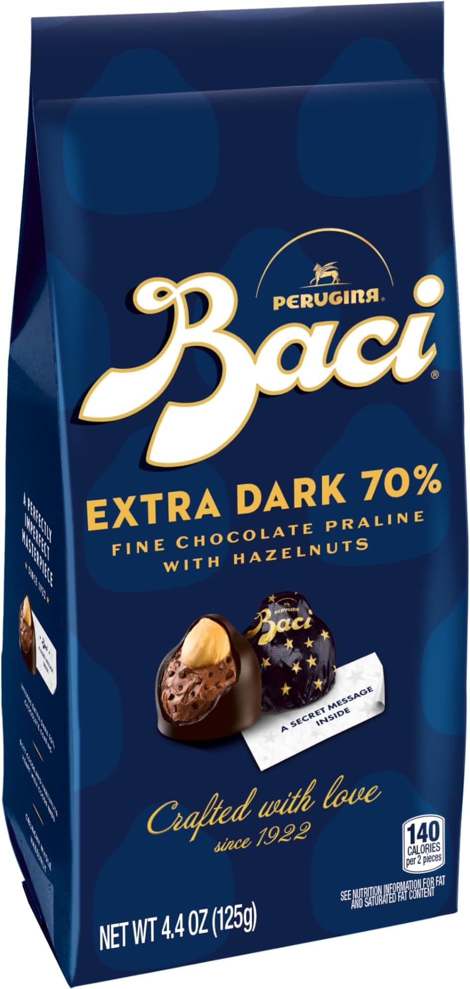 Perugina Dark Chocolate Chocolate Pack of 4 (4.4 Ounce) Bag