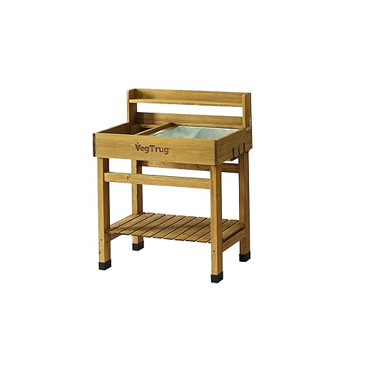VegTrug® Deluxe Potting Bench, Natural