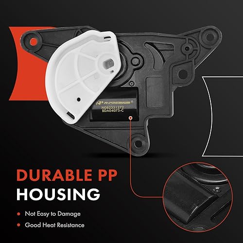 Miniatura 2 de A-Premium Actuador de puerta de mezcla de calentador HVAC compatible con Hyundai Tucson 2005 2006 2007 2008 2009, principal, temperatura