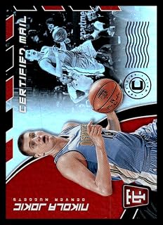 2017-18 Panini Totally Certified Certified Mail #9 Nikola Jokic NM-MT Denver Nuggets Basketball Trading Card