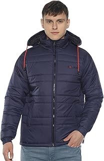 VROJASS Men's Polyester Standard Length Bomber Jacket(VROBJF)