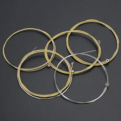 6 cuerdas de metal para guitarras clásicas populares, accesorio de instrumento musical