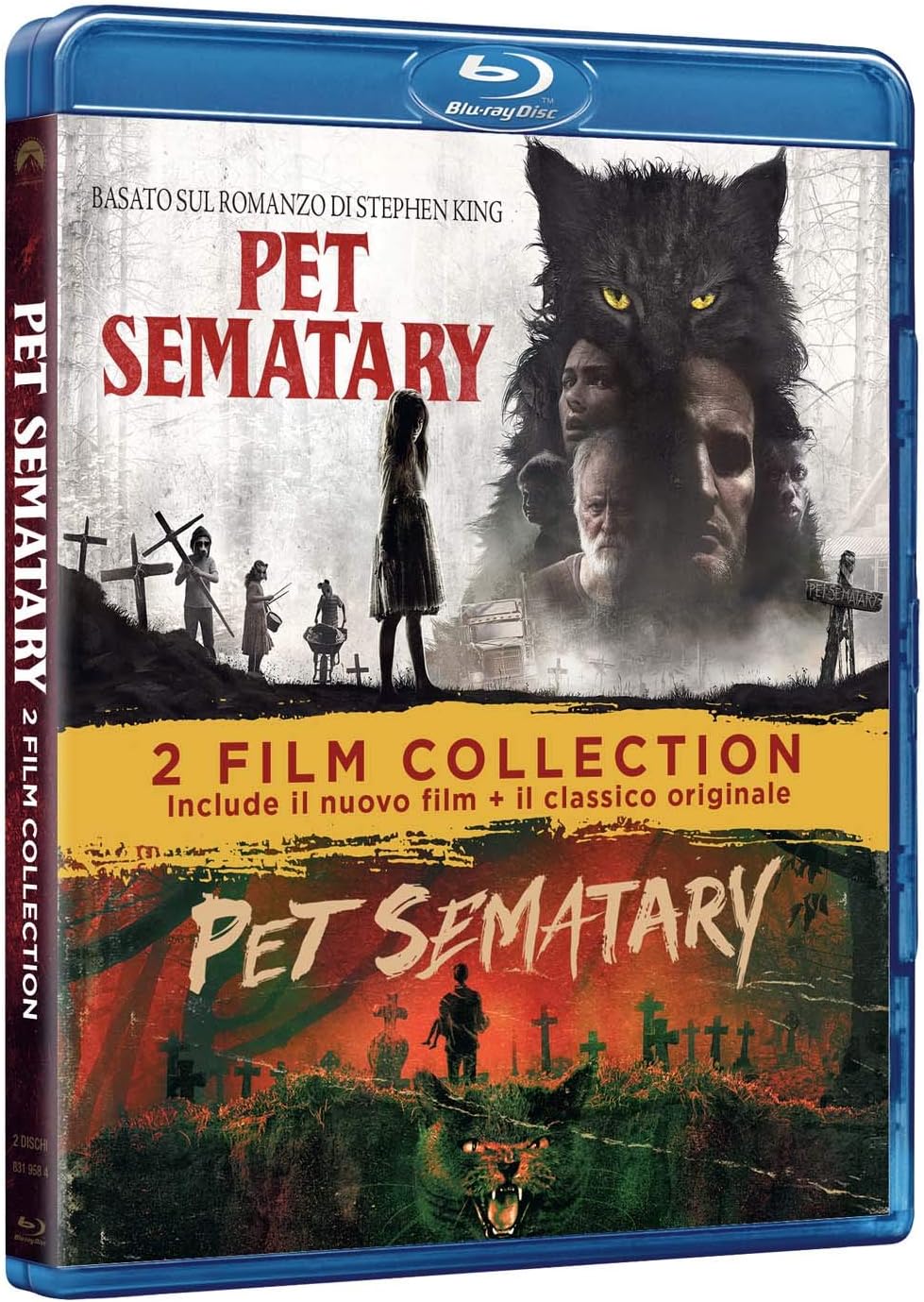 Pet Sematary Collection (2 BluRay) Amazon.co.uk Brad Greenquist, Dale Midkiff, Fred Gwynne