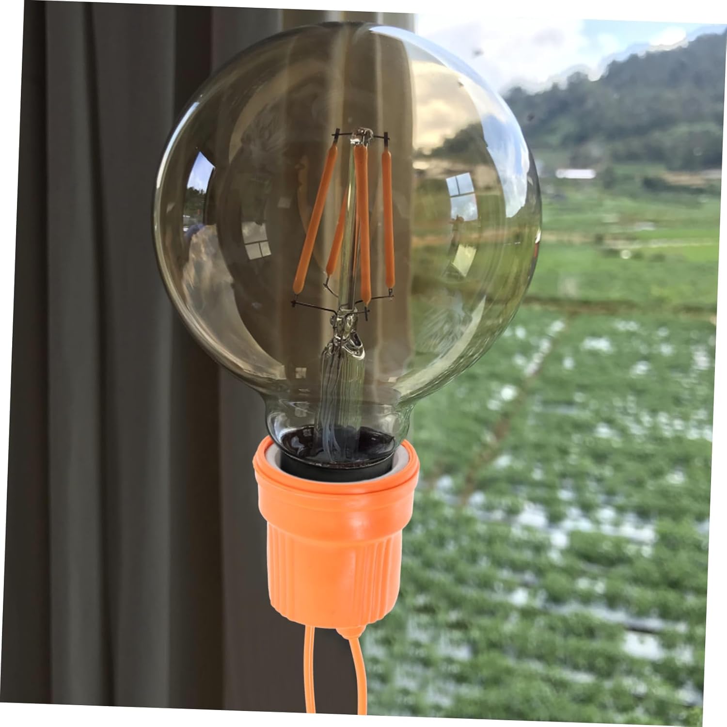 8pcs Light Bulb Holder Socket Ceramic Lamp Socket Base Heat Resistant for Home Office