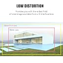 3NH® 25mm F1.4 CCTV Lens, Manual Adjustment Sturdy Low Distortion C Mount CCTV Lens for Bar for Warehouse (Sliver) gallery image