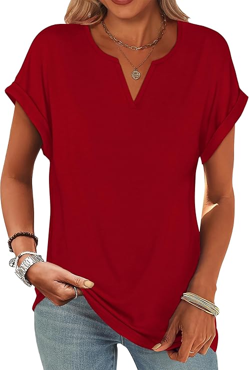V Neck T Shirts