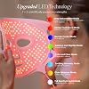 LumaLux Face Pro LED Light Therapy Mask by Project E Beauty | 800 LEDs | 7 + 2 Colors 460nm ~1072nm | Red + Infrared + Deep Infrared High Power LED Face Mask | Skin Rejuvenation | (Lumalux Face)