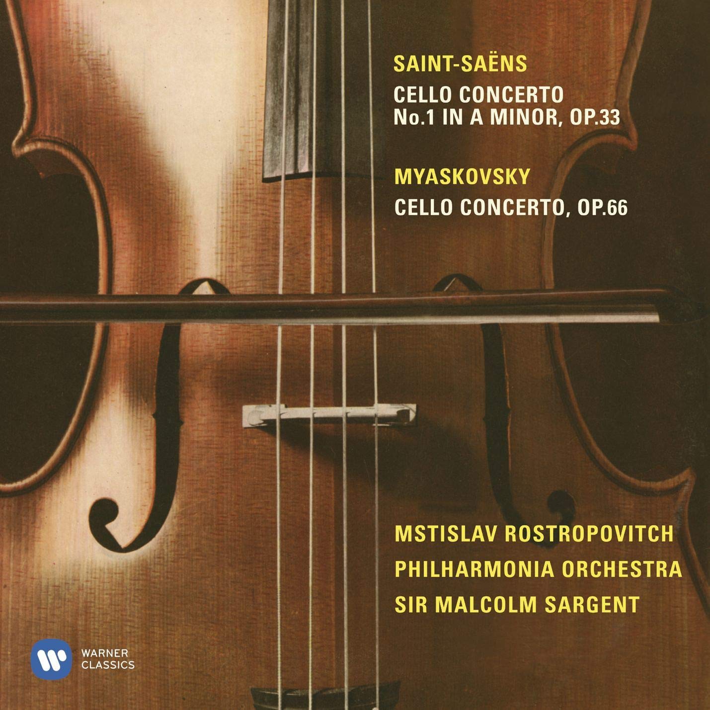 Miaskovsky: Cello Concerto; Saint-Saëns: Cello Concerto No. 1