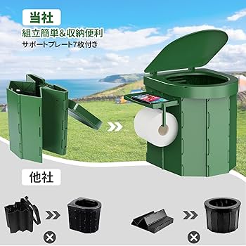 Amazon.co.jp: 【防災士監修】PAHTTO 簡易トイレ 災害用 非常用