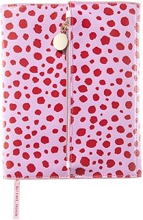 Graphique Clutch Journal, But First, Fashion -6.25" x 8", 160 Lined Pages -Cute Portable Notebook with Vegan Leather Clutch Cover -Includes Zipper Pouch, 3 Card Pockets, Pen Holder, and Ribbon Marker