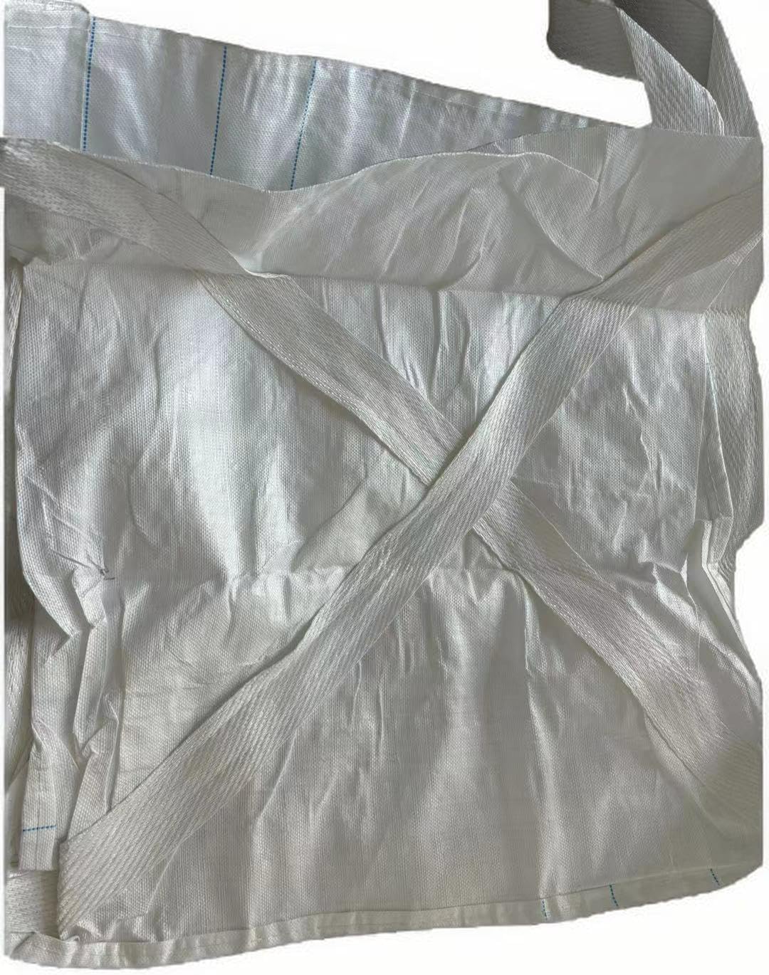 4400 lbs SWL Heavy-duty Ton Bag, Flat Bottom with Open Top, 2-ton Capacity Bulk Bag, 39"L x 39"W x 47"H, Perfect to Transport Grain, Sand and Other Construction | Forklift Using (1)