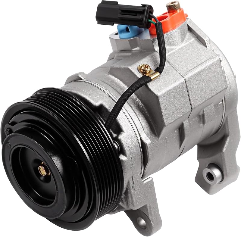 Compressor do ar-condicionado SCITOO com embreagem para Dodge Ram 1500, 2500, 3500 e 4000 – 1 unidade
