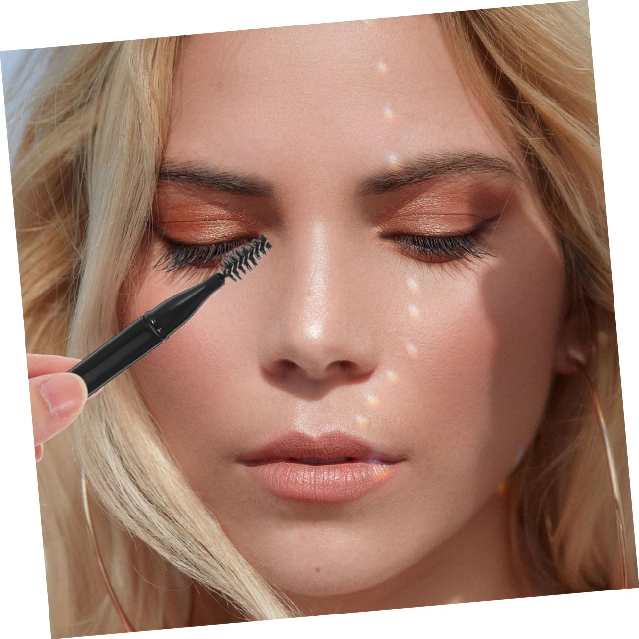 minkissy brochas de maquillaje en espiral para cejas, brochas de pestañas, aplicador de pestañas, varitas de pestañas, peine de rímel, varita de pestañas, cepillo de pestañas portátil, cepillo