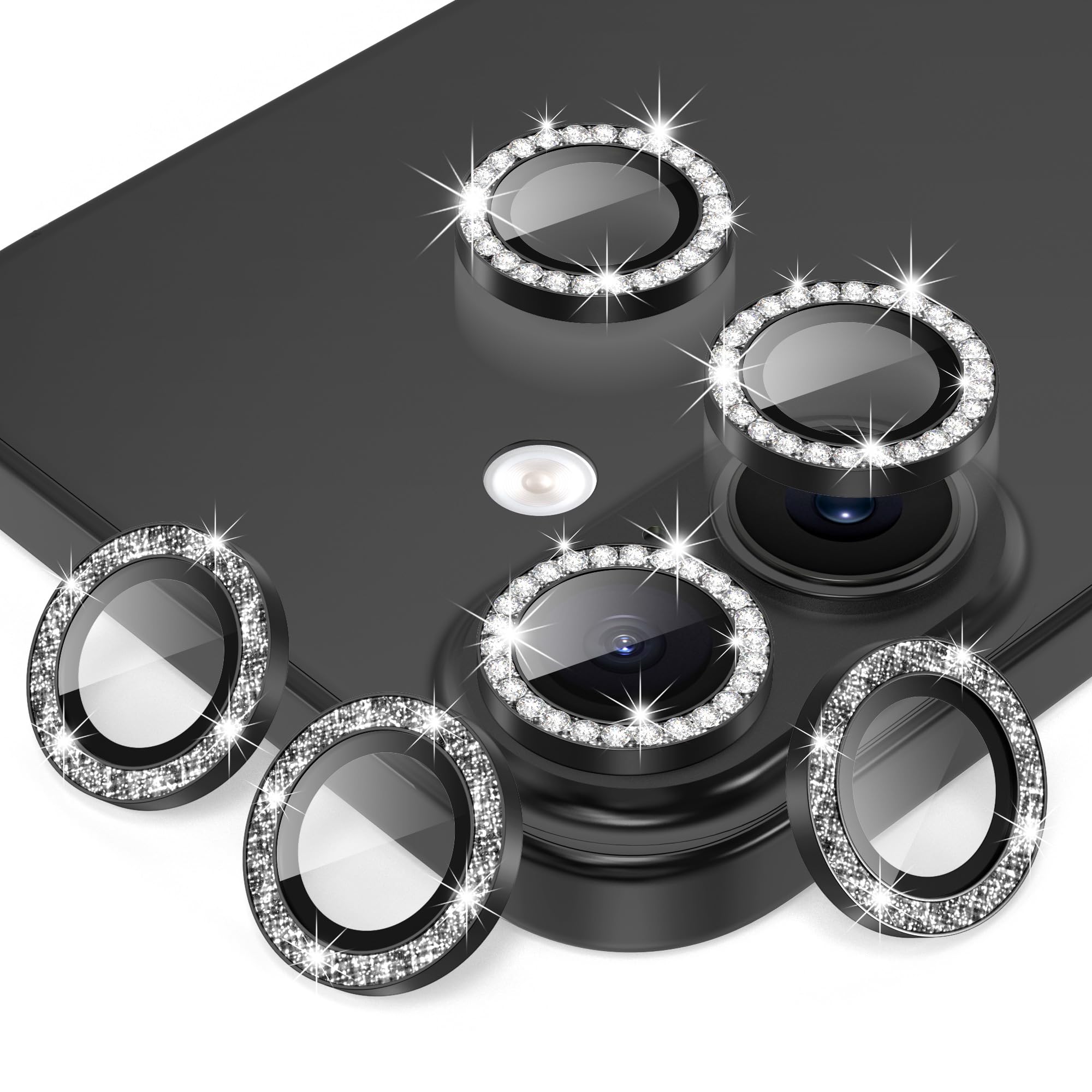 AGVEE 3+3 6 Pack for iPhone 17 Camera Lens Protector Cover