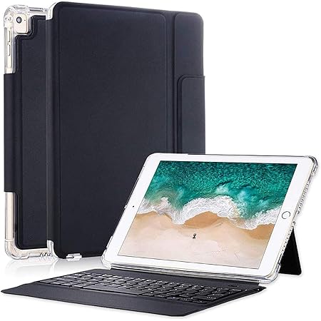 Amazon Com Ipad Pro 12 9 Case With Keyboard 2017 2015 Smart Keyboard Folio For Ipad Pro 12 9 1st 2nd Gen Shockproof Keyboard Case For Ipad Pro 12 9 Inch Ipad Pro 12 9 Keyboard Case With Pencil
