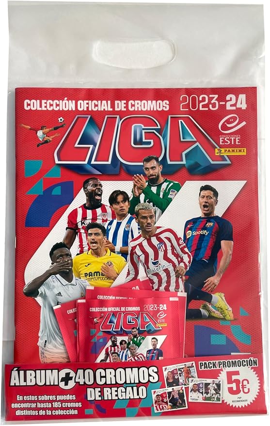 Starter Pack Álbum y 5 Sobres Liga Este 2023-24