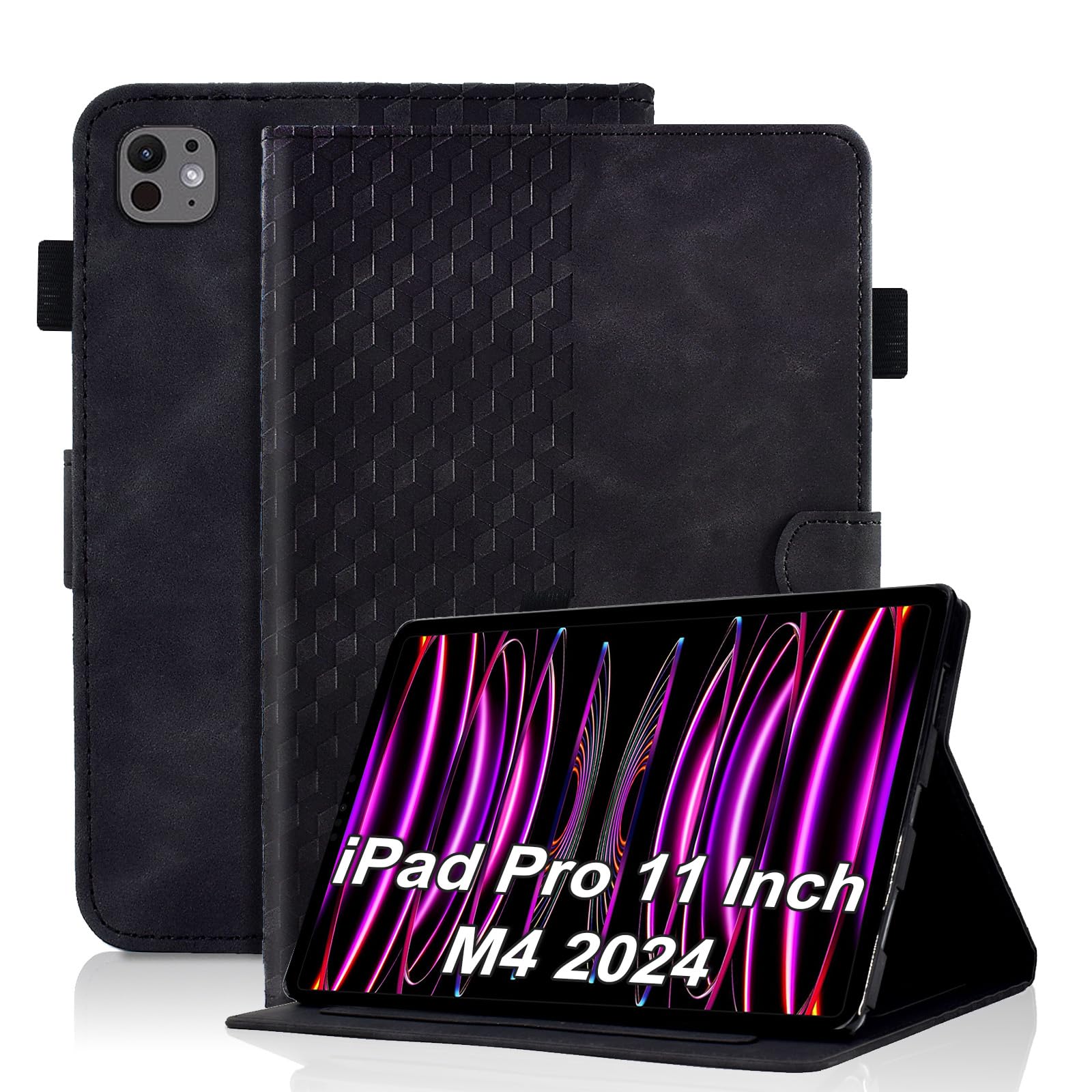 Case for Honor Pad X8a 11 Inch Tablet 2024 Protective Case Premium Leather Folio Smart Case with Auto Sleep/Wake Pen Holder Card Slot for Honor Pad X8a- Dark Green — view 155