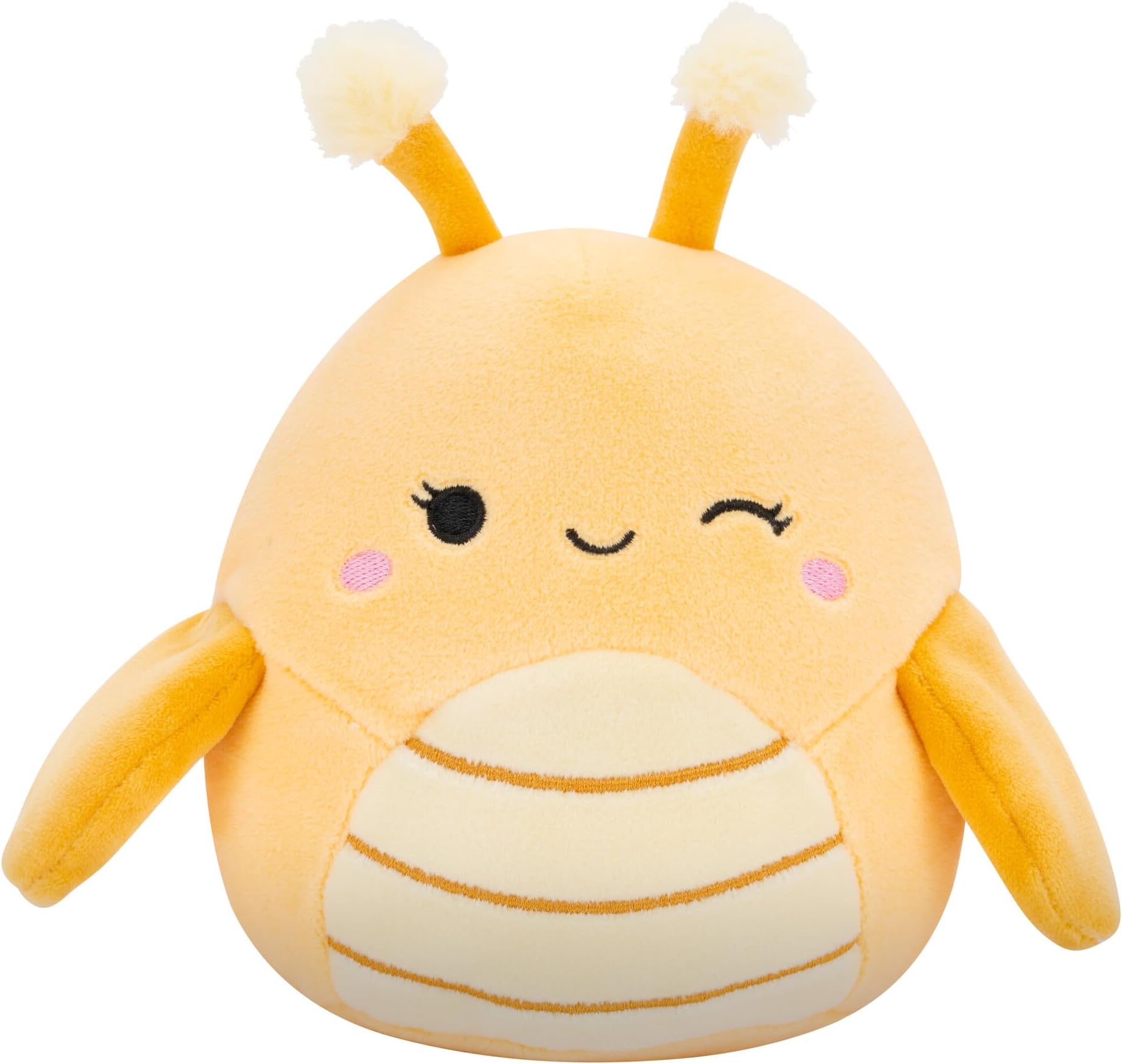 Squishmallows Original 5" Glia Yellow Grasshopper - Official Jazwares Plush (Little)