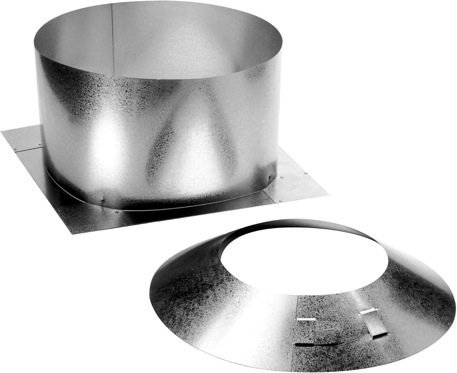 DuraVent, 6in.-8in. Diameter Attic Insulation hield, Included (Qty.) 1 Material Galvanized Steel, Model# 6DP-is