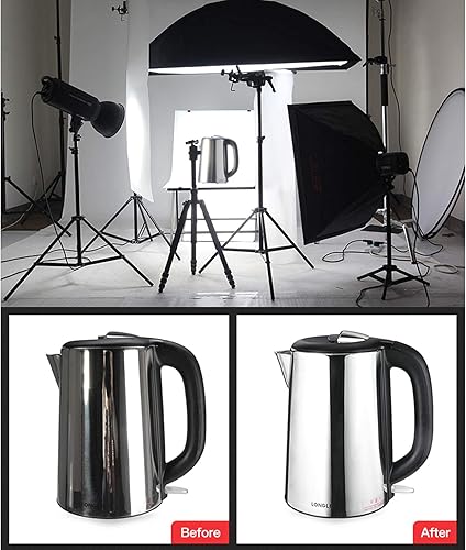 Miniatura 6 de BOLLUMA Tela difusora de fotografía de 3.3 x 5 pies, tela modificadora sin costuras de nailon blanco seda para estudio fotográfico, caja de luz de