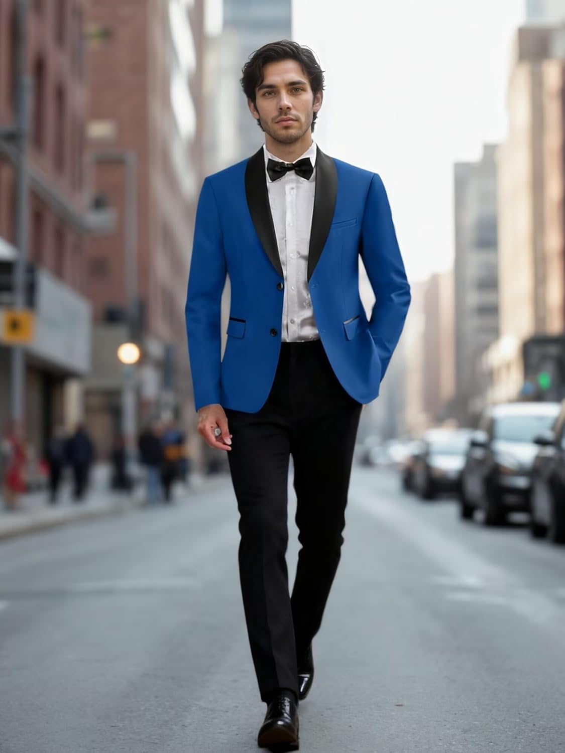 Mens Blazer Suit Jacket for Men Slim Fit Sports Coat, Lightweight Blazer for Men Wedding Business Prom Dinner Party