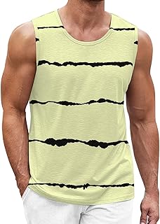 Bodybuilder Tank Top sin mangas para hombre en color sólido, estampado, ocio, vacaciones, sin mangas, camiseta de poliéster para hombre
