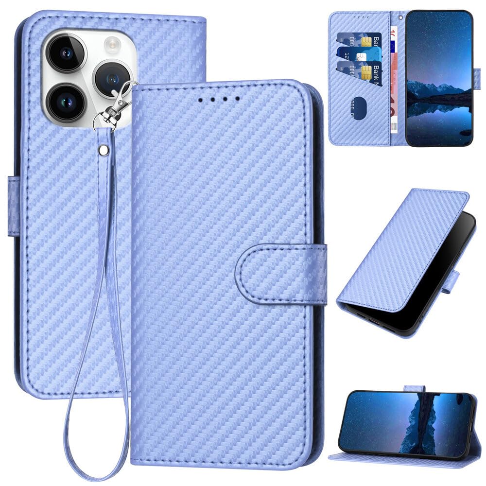 Étui iPhone 12 Mini violet portefeuille cuir clapet antichoc original - 8