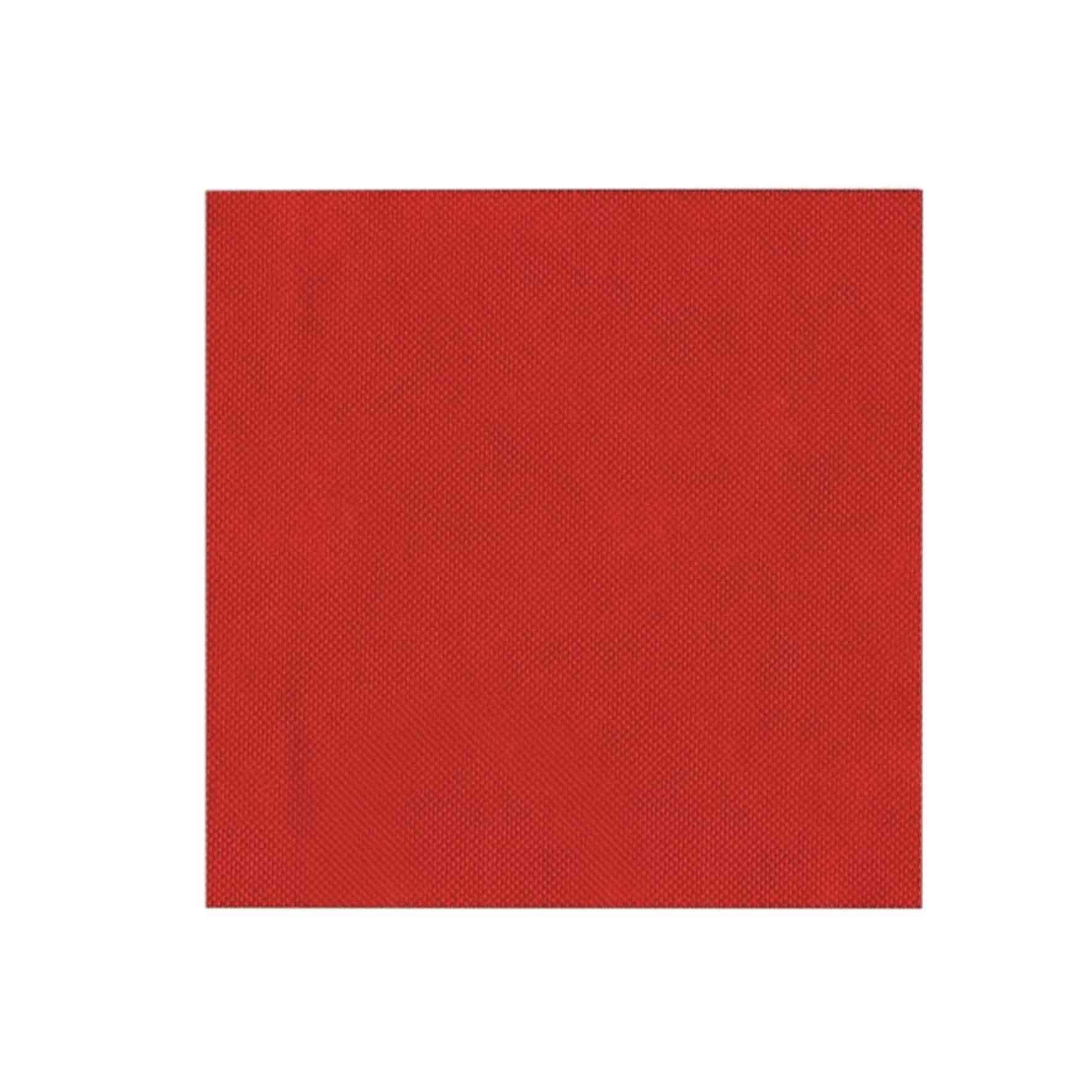 Party & Co. TOVAGLIA da tavola in TNT 100 x 100 cm Confezione da 100 Pezzi Impermeabile monouso (Rosso)